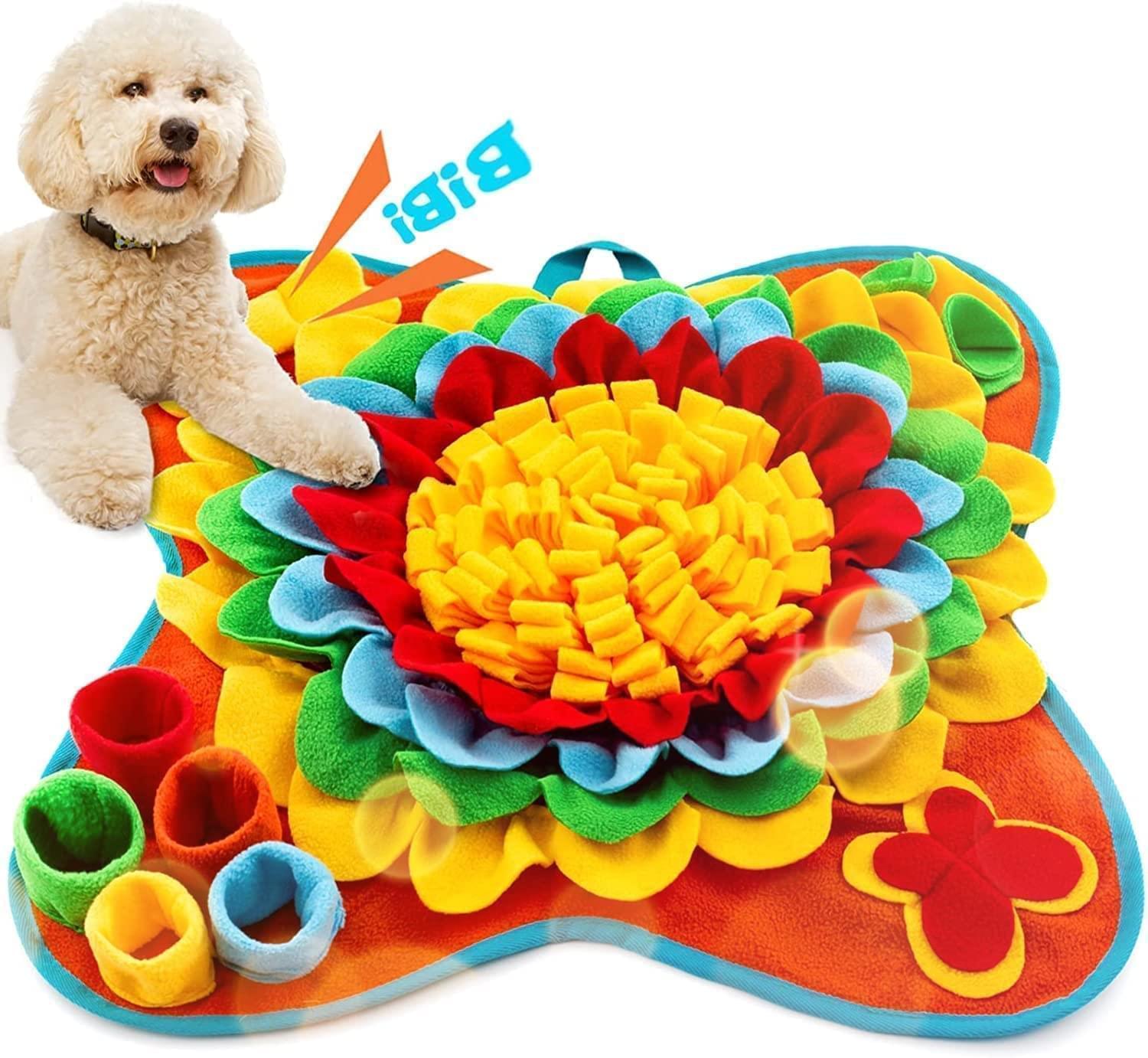 Dog Snuffle Mat, Washable Snuffle Mat for Dogs Small and Large with Snuffle  B