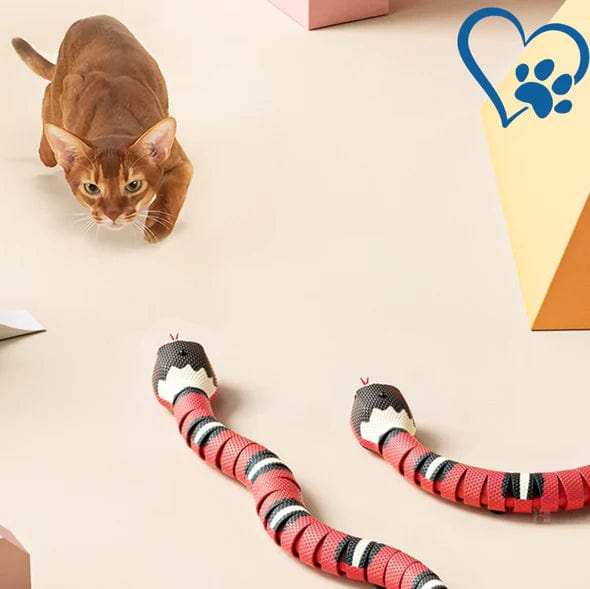 Automatic Electric Dog Toys Smart Sensing Snake Toys For Dogs USB Charging  Interactive Toys for Dog for Small Medium Large Dogs