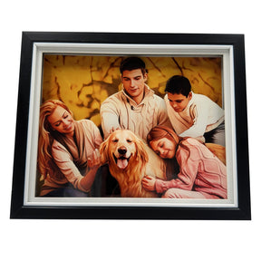 Custom 3D Acrylic Painting Suitable for All Animals Portrait