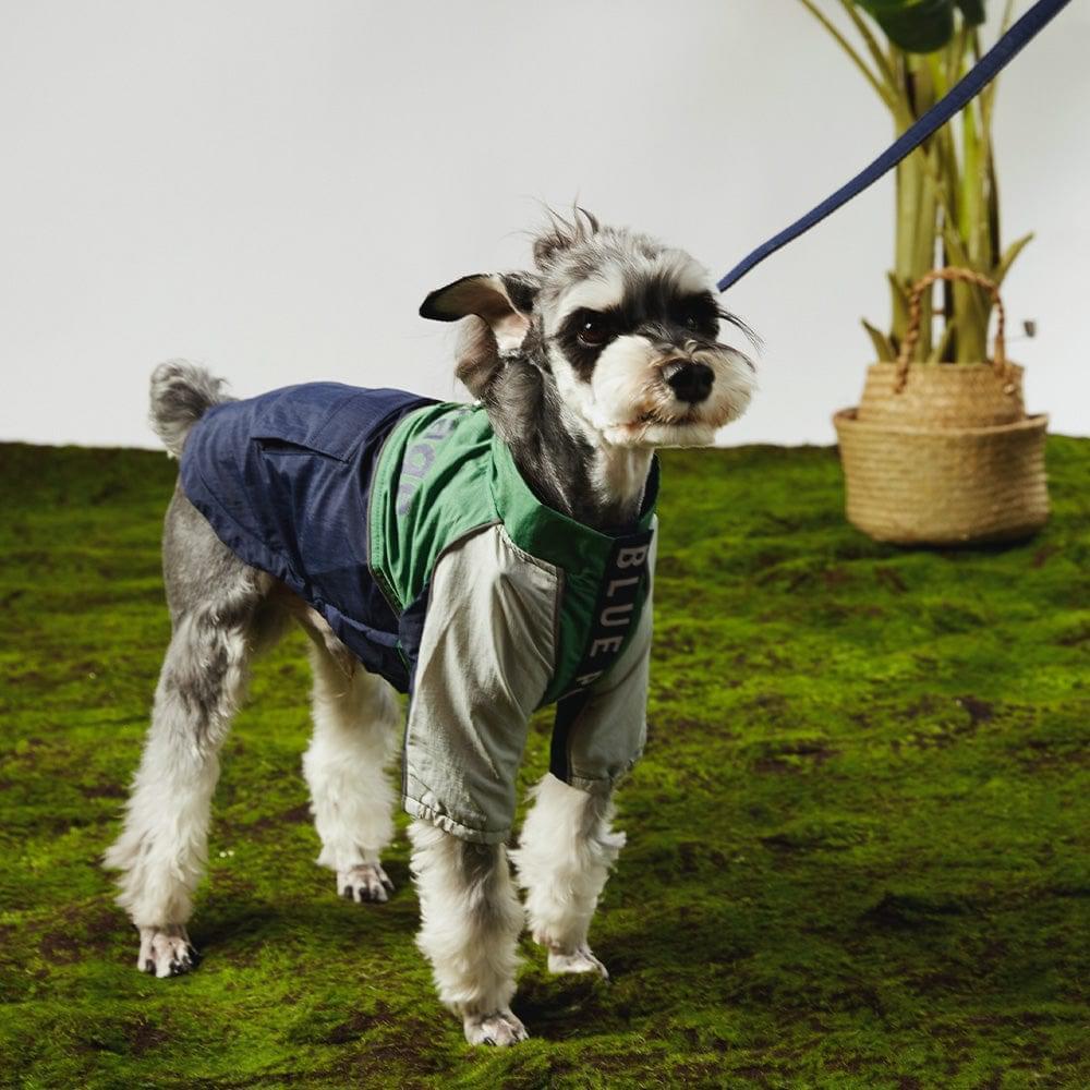 Dog Jacket with Reflective Yellow Green