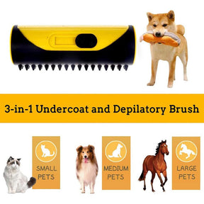 Deshedding Tool Dog/Cat/Horse Pet Grooming Brush
