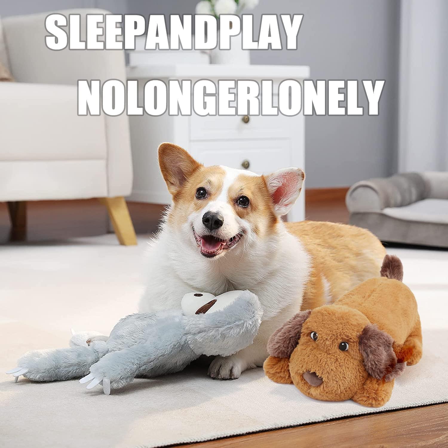 Comforting Dog Plush Toy