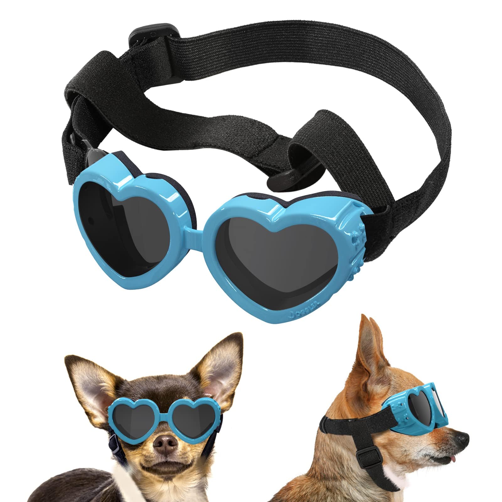 Heart-shaped Dog Goggles