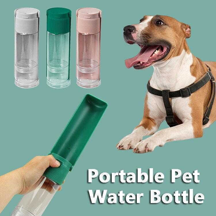 2 in 1 Pet Water Bottle