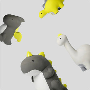 Natural Latex Squeaky Dog Chew Toy - Dinosaur