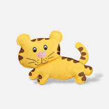 Suede tiger dog Toy
