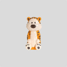 Natural Latex Squeaky Dog Chew Toy - Woodcraving Animal